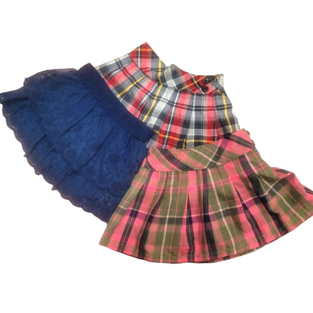 Toddler girls skirt bundle, 2T